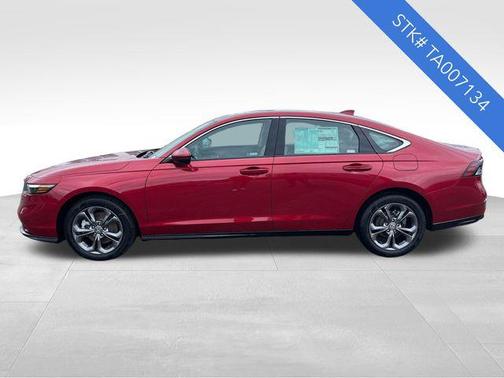 Radiant Red Metallic 2026 Honda Accord Hybrid EX-L