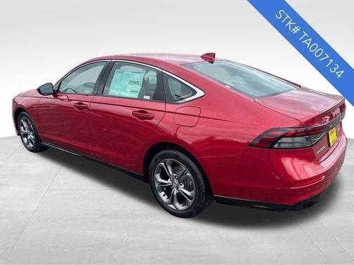 Radiant Red Metallic 2026 Honda Accord Hybrid EX-L