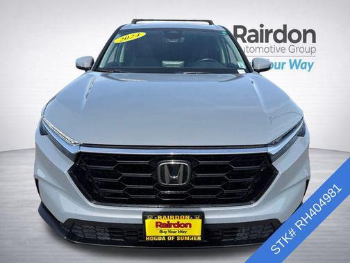 Urban Gray Pearl 2024 Honda CR-V EX-L AWD