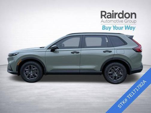 Ash Green Metallic 2026 Honda CR-V Hybrid TrailSport AWD