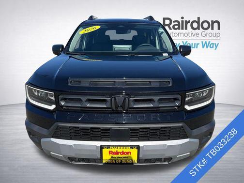 Crystal Black Pearl 2026 Honda Passport AWD RTL