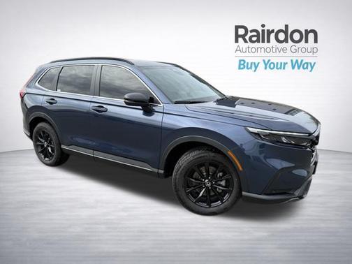 Canyon River Blue Metallic 2024 Honda CR-V Hybrid Sport AWD
