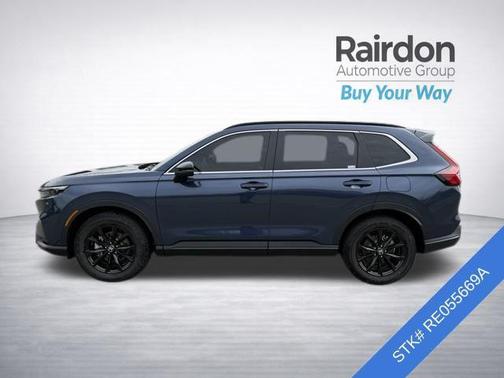 Canyon River Blue Metallic 2024 Honda CR-V Hybrid Sport AWD