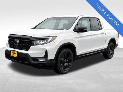 Platinum White 2026 Honda Ridgeline Black