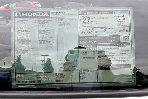 2026 Honda HR-V LX