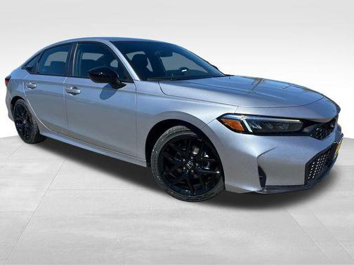 Solar Silver Metallic 2026 Honda Civic Sport