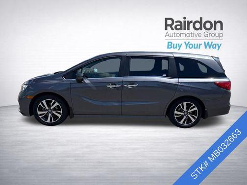 Modern Steel Metallic 2021 Honda Odyssey Touring