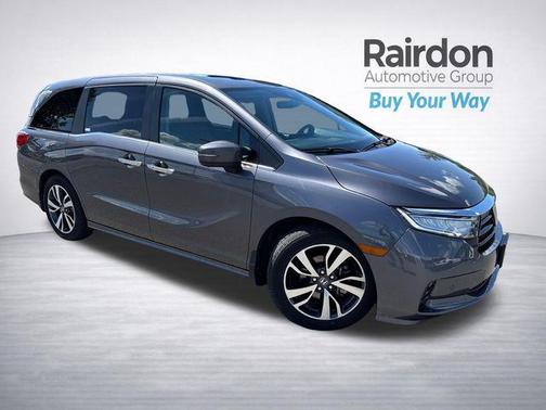 Modern Steel Metallic 2021 Honda Odyssey Touring