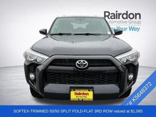Midnight Black Metallic 2019 Toyota 4Runner SR5