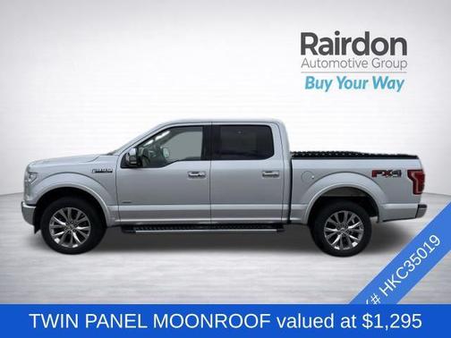 Ingot Silver 2017 Ford F-150 Lariat