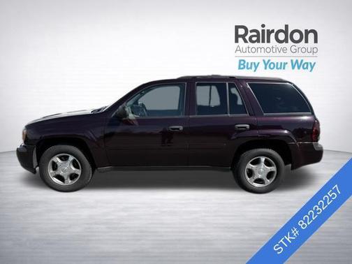 Dark Cherry Metallic 2008 Chevrolet Trailblazer LS