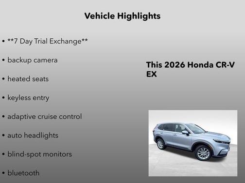 2026 Honda CR-V EX AWD