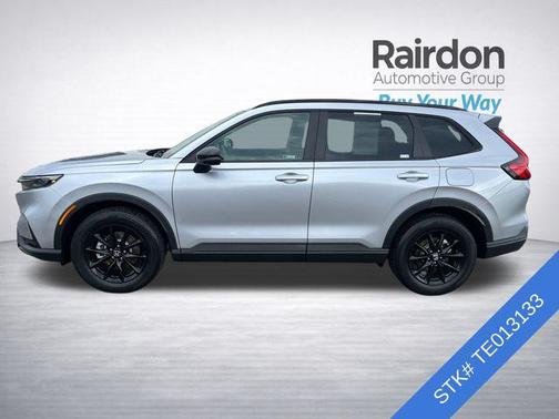 Solar Silver Metallic 2026 Honda CR-V Hybrid Sport AWD