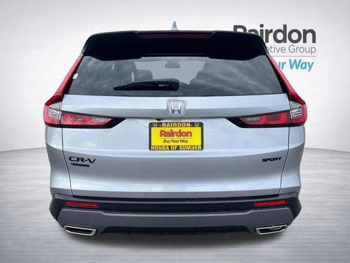 Solar Silver Metallic 2026 Honda CR-V Hybrid Sport AWD