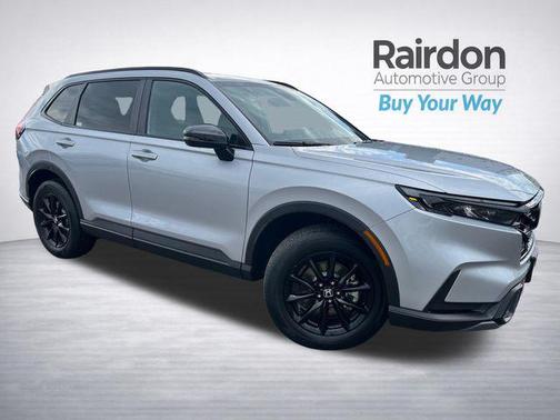 Solar Silver Metallic 2026 Honda CR-V Hybrid Sport AWD