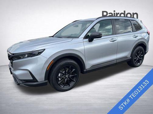 Solar Silver Metallic 2026 Honda CR-V Hybrid Sport AWD