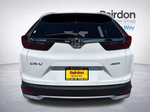 Platinum White Pearl 2022 Honda CR-V AWD EX-L