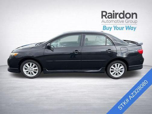 Black Sand Pearl 2010 Toyota Corolla S