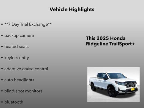 2025 Honda Ridgeline TrailSport