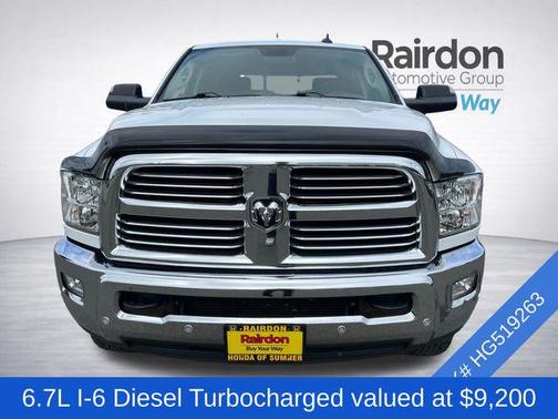Bright White Clearcoat 2017 RAM 2500 Big Horn Crew Cab 4x4 6'4' Box