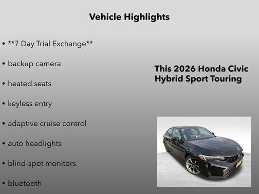 2026 Honda Civic Hybrid Sport Touring