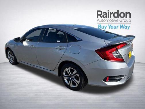 Lunar Silver Metallic 2018 Honda Civic LX