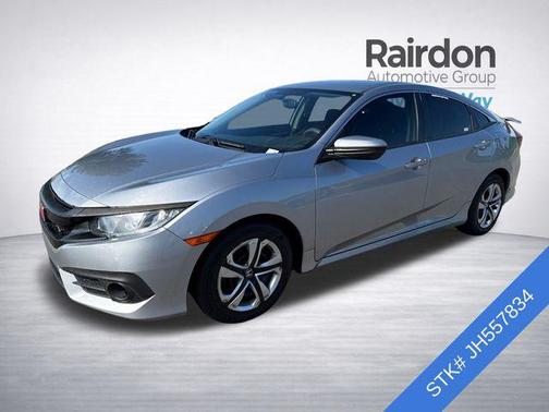 Lunar Silver Metallic 2018 Honda Civic LX
