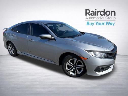 Lunar Silver Metallic 2018 Honda Civic LX