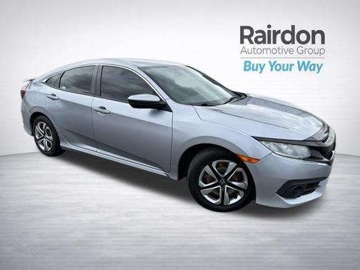 Lunar Silver Metallic 2018 Honda Civic LX