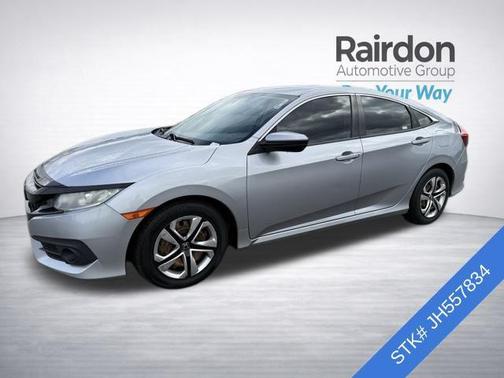 Lunar Silver Metallic 2018 Honda Civic LX