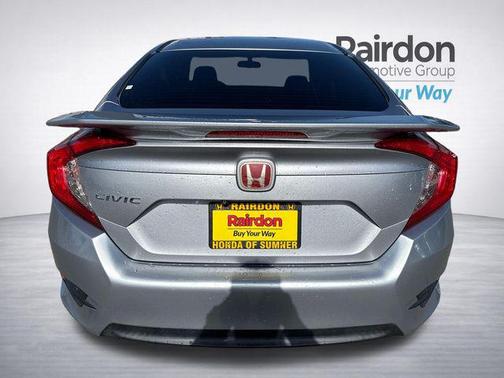 Lunar Silver Metallic 2018 Honda Civic LX