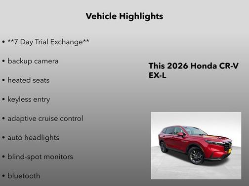 2026 Honda CR-V EX-L AWD
