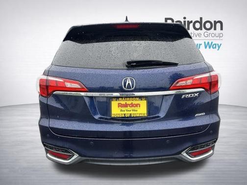 Fathom Blue Pearl 2016 Acura RDX Advance Package