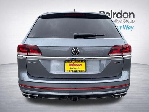 Platinum Gray Metallic 2021 Volkswagen Atlas 3.6L SE w/Technology