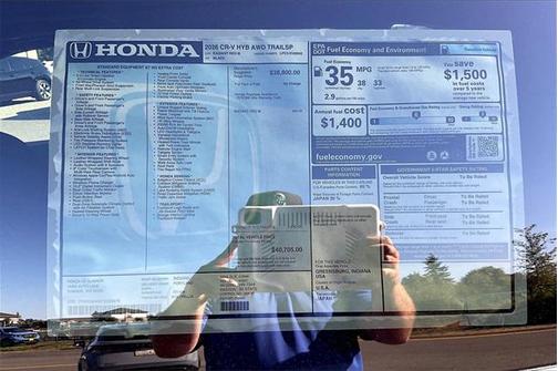 2026 Honda CR-V Hybrid TrailSport AWD