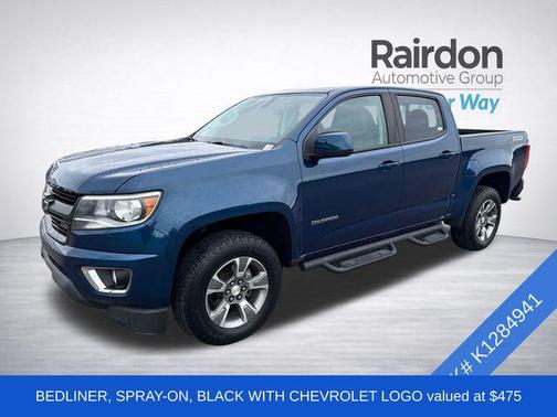 Pacific Blue Metallic 2019 Chevrolet Colorado Z71
