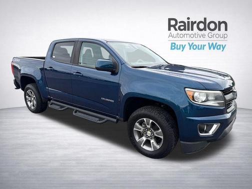 Pacific Blue Metallic 2019 Chevrolet Colorado Z71