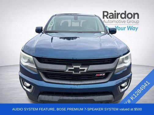 Pacific Blue Metallic 2019 Chevrolet Colorado Z71