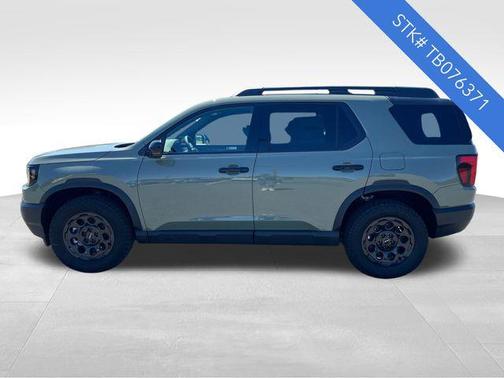 Ash Green Metallic 2026 Honda Passport AWD TrailSport Elite Blackout