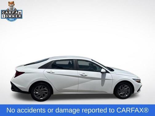 White 2024 Hyundai ELANTRA SEL