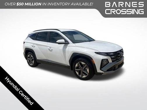 White Pearl 2025 Hyundai TUCSON SEL