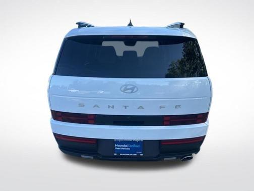 White 2024 Hyundai SANTA FE SEL