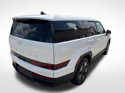White 2026 Hyundai SANTA FE HEV SE