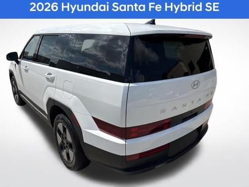 White 2026 Hyundai SANTA FE HEV SE