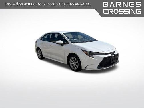 White 2022 Toyota Corolla LE