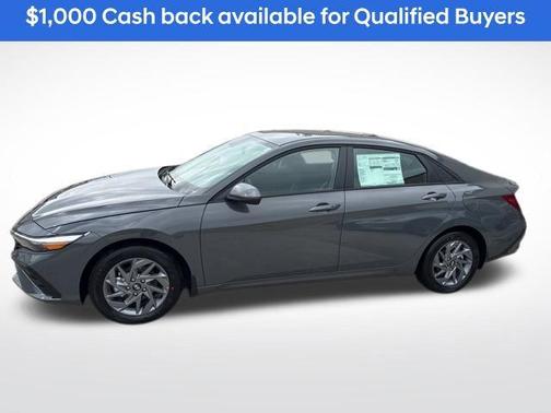 Gray Pearl 2026 Hyundai ELANTRA HEV Blue