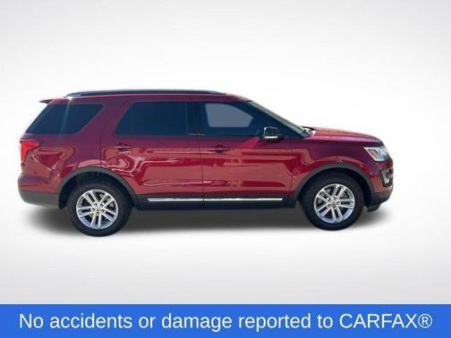 Ruby Red Metallic Tinted Clearcoat 2017 Ford Explorer XLT