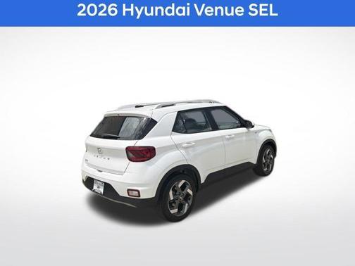 Lunar White 2026 Hyundai VENUE SEL