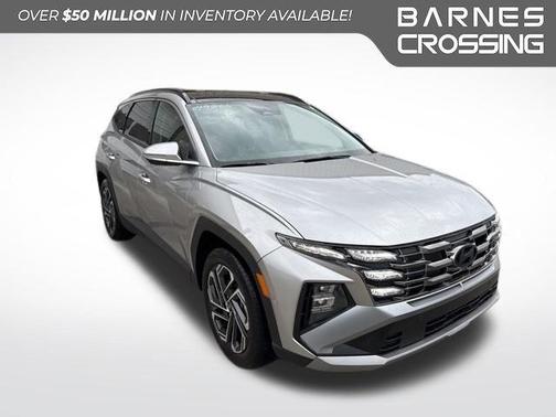 Shimmering Silver 2026 Hyundai TUCSON Limited