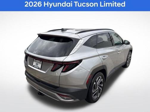 Shimmering Silver 2026 Hyundai TUCSON Limited